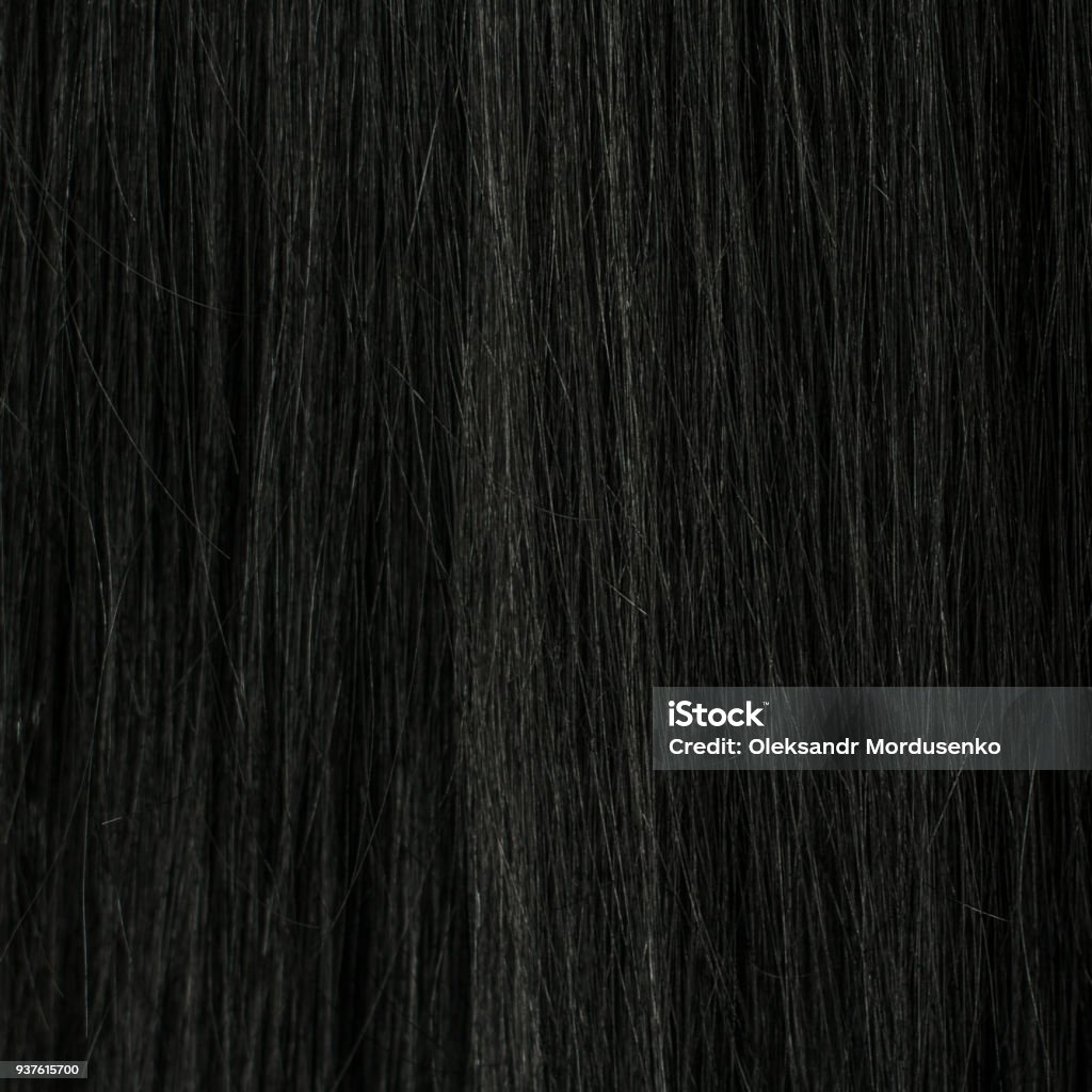 Foto de Textura Do Cabelo Preto e mais fotos de stock de Abstrato -  Abstrato, Beleza, Cabeleireiro - iStock