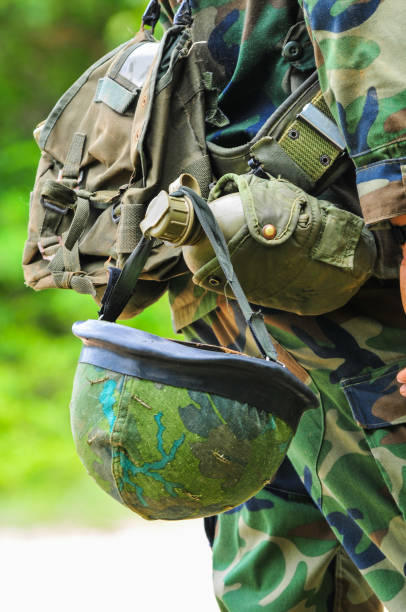 istock Soldier in the field 937618338