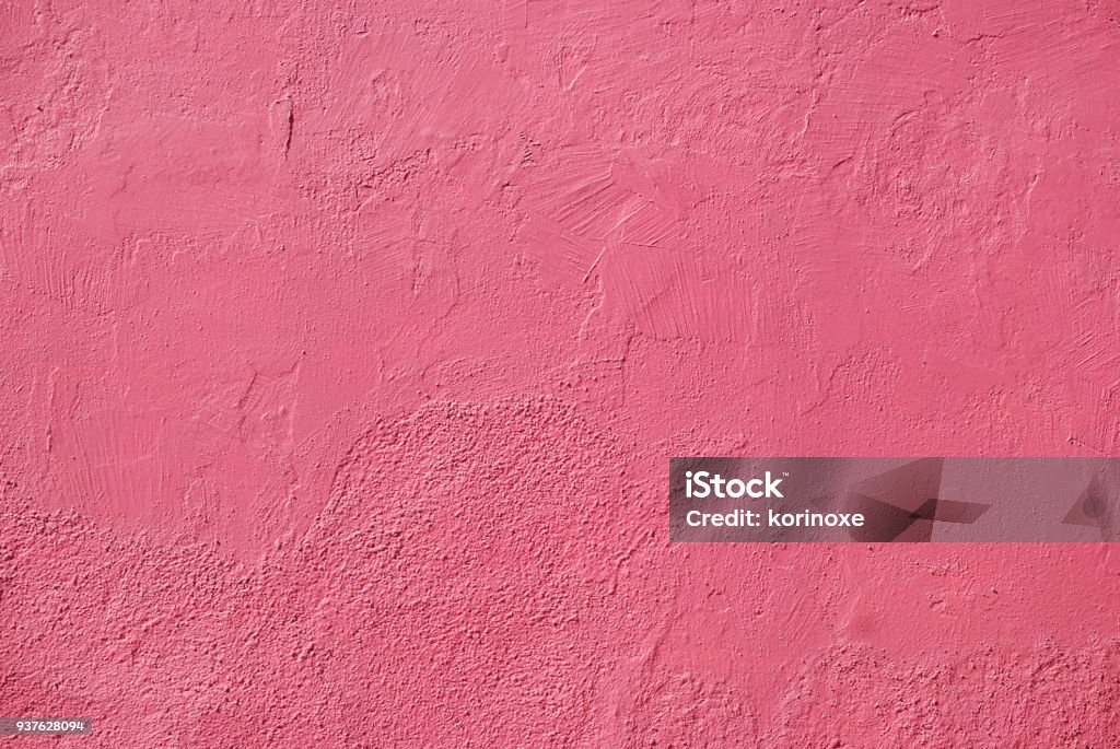 Painted pink wall texture Painted pink wall texture, textured background Wall - Building Feature Stock Photo