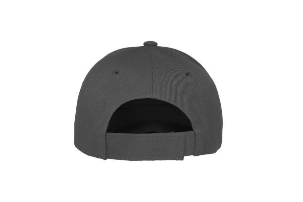 istock Baseball cap color darkgrey close-up of back view 937689498
