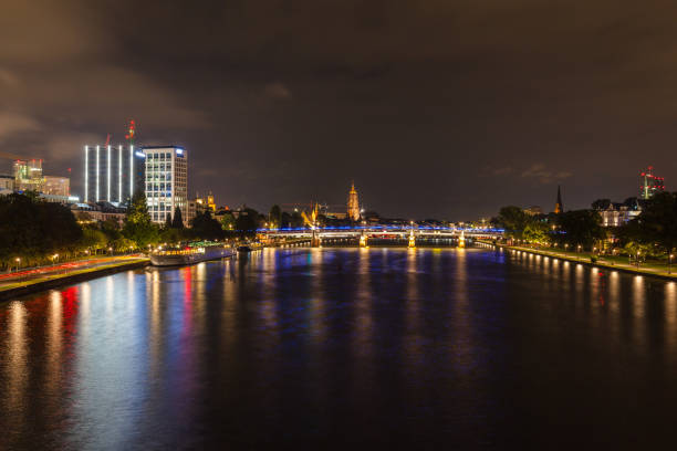 istock Night view of Frankfurt am Main 937693248