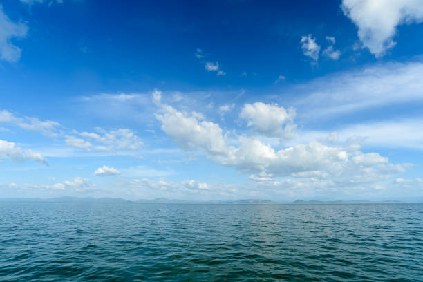 istock sea,ocean  blue sky with cloud,seascape summer sky,nature background 937694704