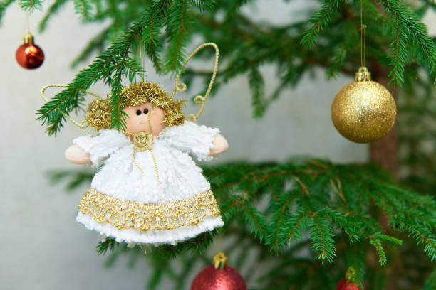 istock New Year's Angel on the Christmas Tree 937711438