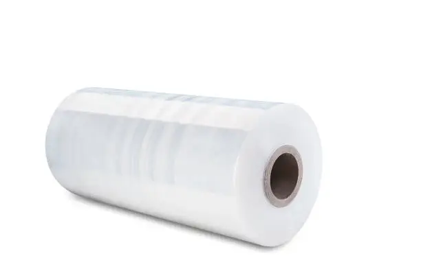 Photo of White stretch film foil