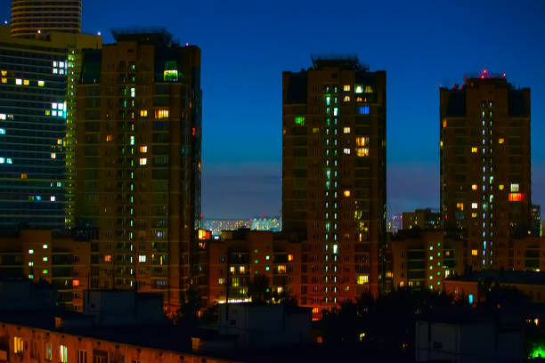 istock high residential buildings at night 937736014