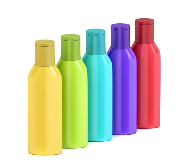 istock Plastic bottles for cosmetic liquids 937743566