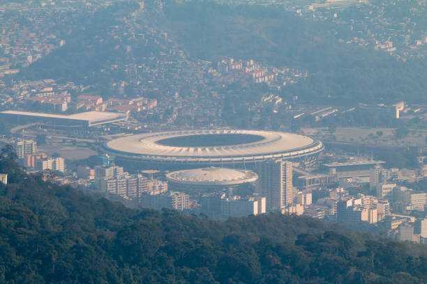 stadio maracanã di rio de janeiro, brasile - fifa world cup foto e immagini stock