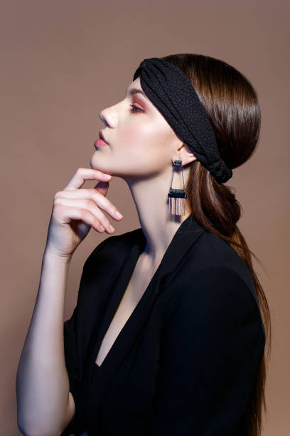 istock beautiful blond girl with dark makeup 937760406