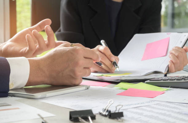 istock Business concepts,Management is executing the secretary is taking notes. 937776854