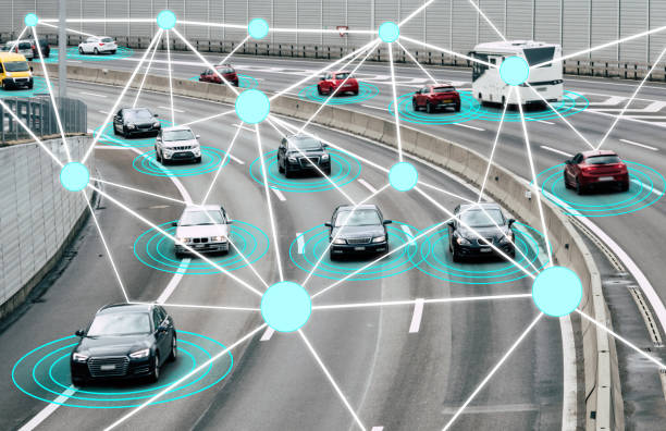 istock Autonomous Cars on Road 937777626
