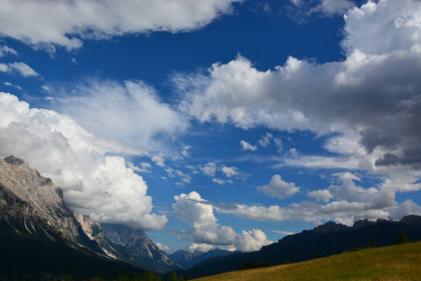 istock The sky of spring on the mountains 937787516
