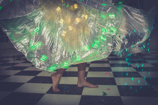 istock Modern performance. Girl's feet dancing on the stage. 937788194
