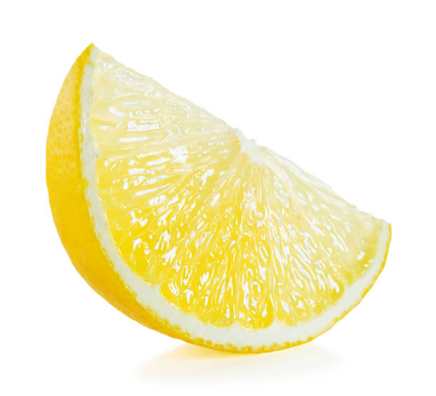 istock single slice of lemon isolated on white background 937790652