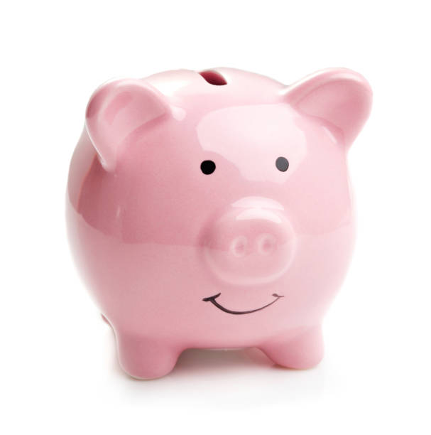 istock pink piggy bank isolated on white background 937791058