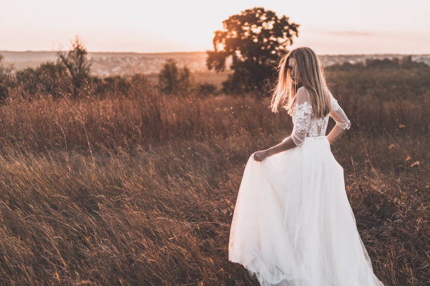 istock A woman in a white wedding dress 937791576