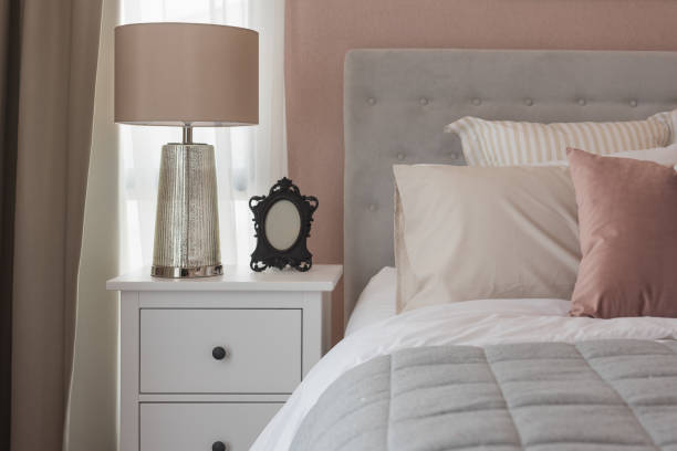 istock classic bedroom style with set of pillows 937792378