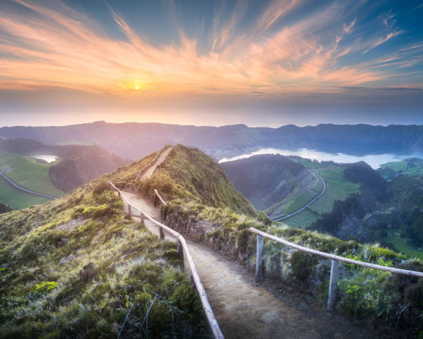 istock Mountain landscape Ponta Delgada island, Azores 937795850