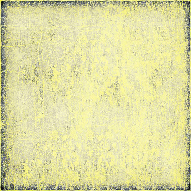 istock Light yellow grunge background. The texture of the old surface. Abstract pattern of cracks, scuffs, dust 937803366