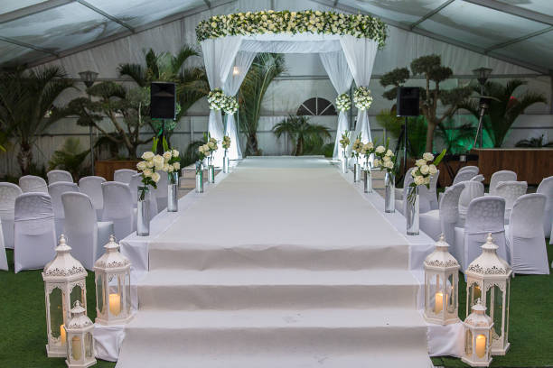 istock Jewish Hupa , wedding putdoor . 937808640