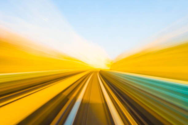 istock Speed motion in urban highway road tunnel 937833880
