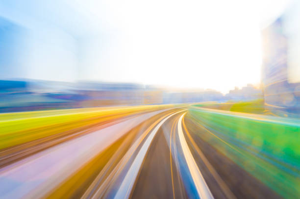 istock Speed motion in urban highway road tunnel 937833896