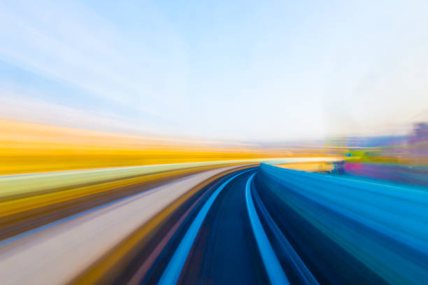 istock Speed motion in urban highway road tunnel 937833948