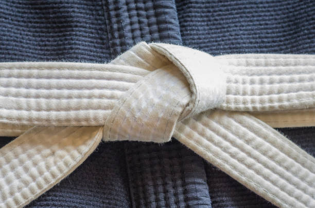 istock White belt of Brazilian Jiu-Jitsu 937852738