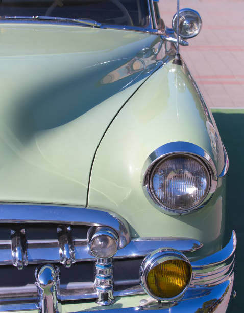 istock Old car on the road 937868032
