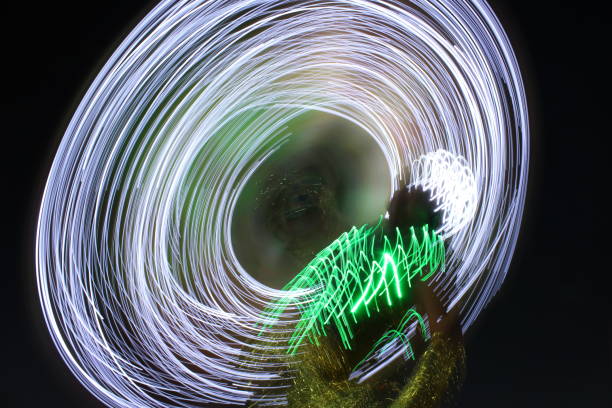 istock Long exposure of a dancer performing, Dubai 937870972