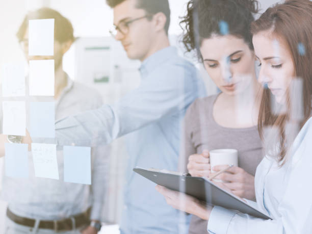 istock Young business team meeting in the office 937874072