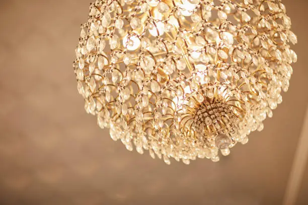Photo of Beautiful crystal chandelier