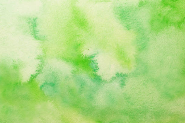 Art abstract watercolor background Art abstract watercolor background on paper texture light green texture stock pictures, royalty-free photos & images