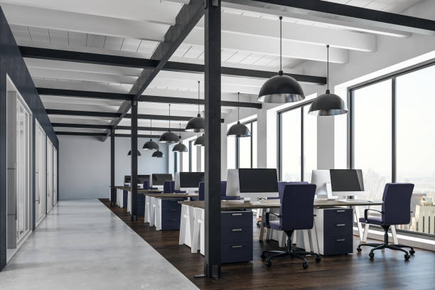 istock Contemporary coworking office 937918000
