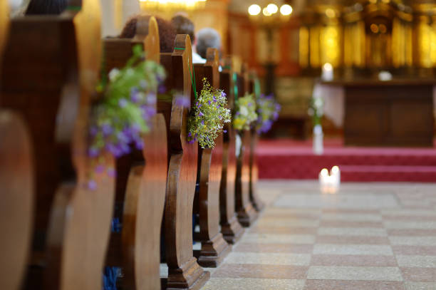 istock Beautiful wild flowers wedding decoration 937933888