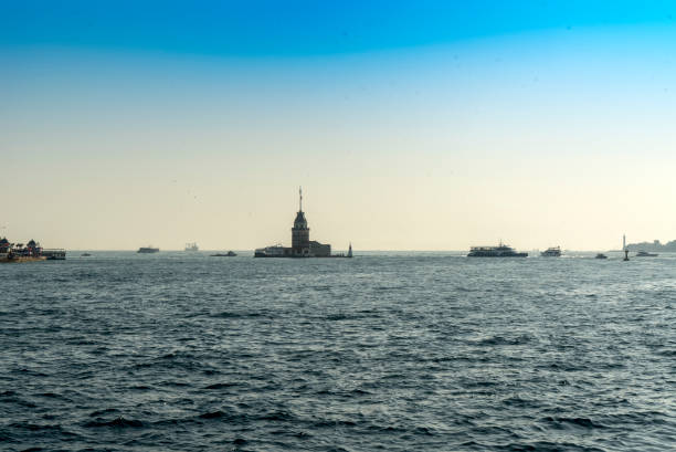 istock Istanbul bosphorus sea and Maiden's Tower 937934142
