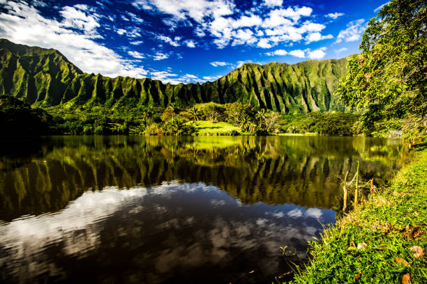 Koolou Koolau Mountains Hawaii Stock Photos, Pictures & Royalty-Free Images ...
