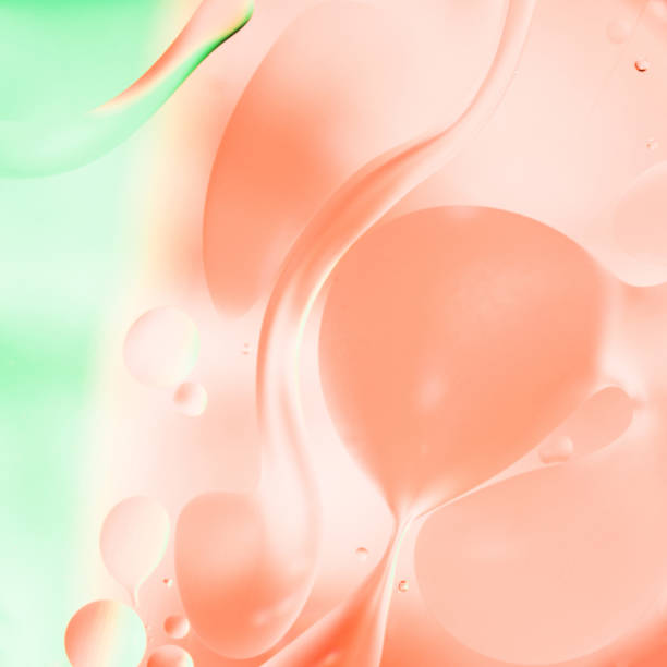 istock mix water and oil, color background with soft defocusing, macro abstract 937954098