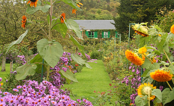Garden of Claude Monet in Giverny, France
