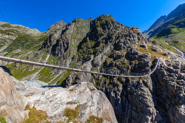 istock Stunning view of Trift bridge 937986596