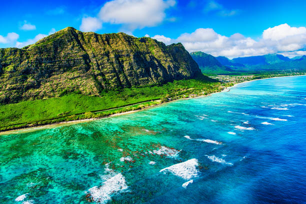 istock Aerial of Oahu's Coastline 937999026