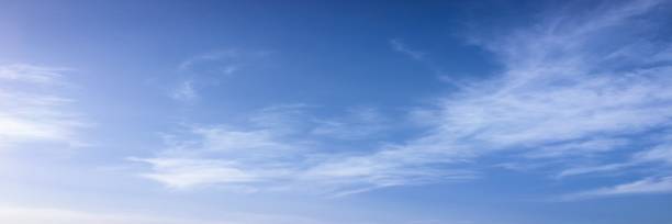 istock Beautiful clouds with blue sky background. Nature weather, cloud blue sky and sun 938013944