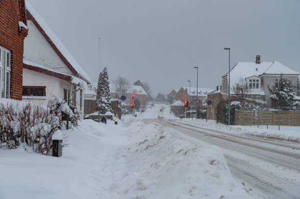 istock Snowy winter day in Denmark 938031798