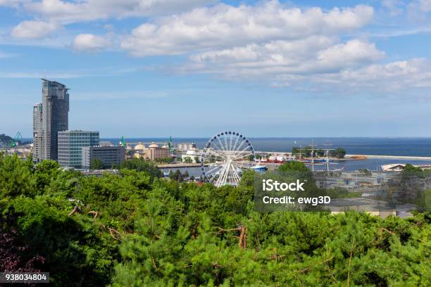 Summer View Of The Port And Marine In Gdynia Poland Stock Photo - Download Image Now