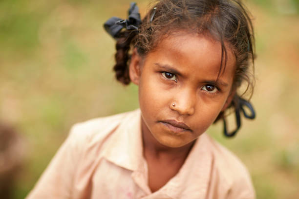 istock Cute Indian little girl portrait 938035316