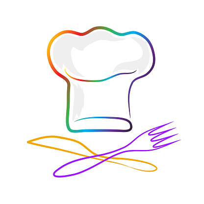 Ilustración de Silueta Del Sombrero De Chef Tenedor Y Cuchillo Aislado Conjunto Cocinero De Cocinero Sombrero Colorido Logotipo Ilustración Vectorial De Stock y más Vectores Libres de Derechos de Alimento - iStock Ilustración de Silueta Del Sombrero De Chef Tenedor Y Cuchillo Aislado Conjunto Cocinero De Cocinero Sombrero Colorido Logotipo Ilustración Vectorial De Stock y más Vectores Libres de Derechos de Alimento - iStock