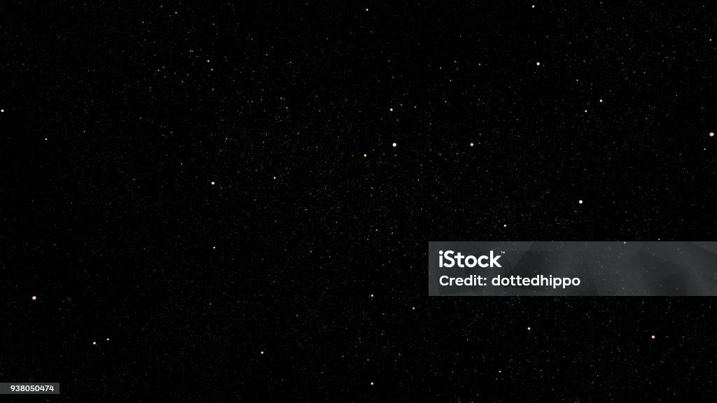 twinkling star field overlay texture on black background abstract star field graphic overlay backdrop texture Star - Space Stock Photo