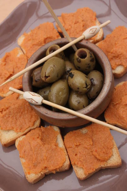 istock Toast with lobster rillettes and crab 938076246