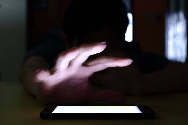 istock smartphone addiction. social media trap. 938084766