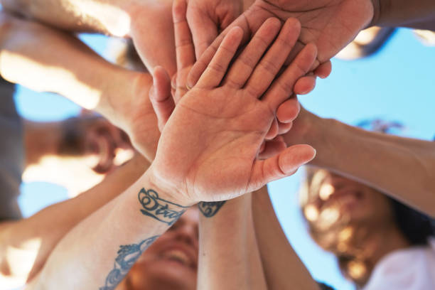 istock Hands of friends 938095960
