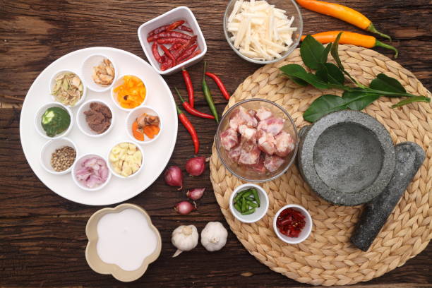 istock Herb ingredient of Tom Yum spicy soup 938096912
